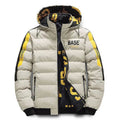 Men’s Winter Puffer Jacket – Thick Cotton-Padded Hooded Coat