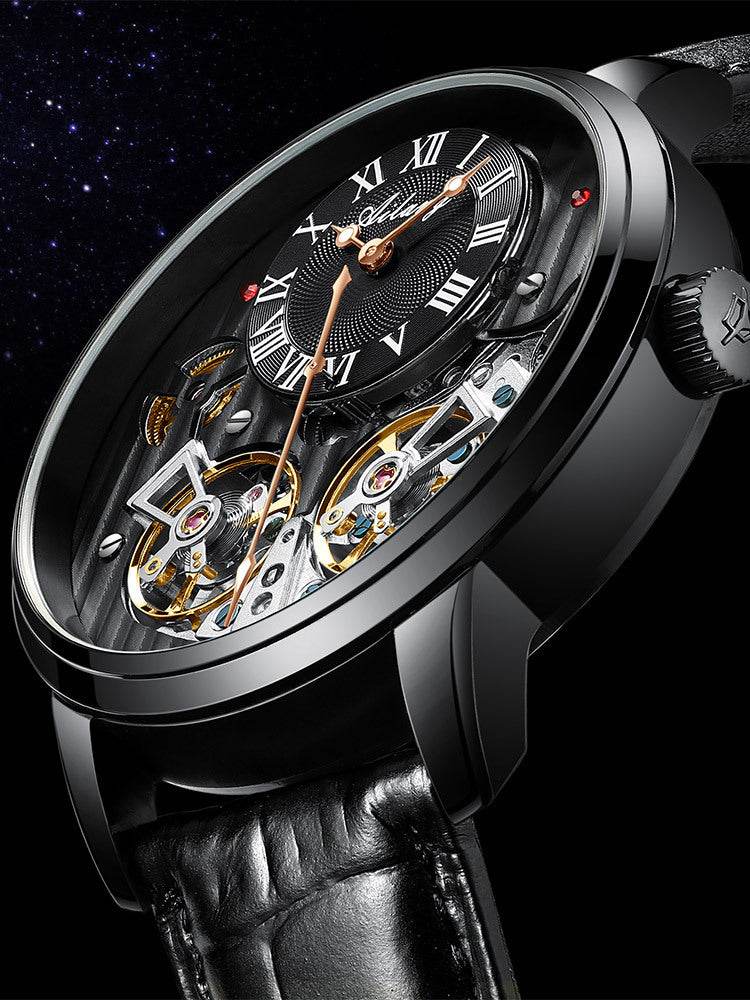 Men's Automatic Mechanical Watch – Stainless Steel, 41mm, Water Resistant