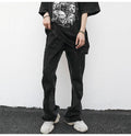 Reconstructed Splatter Denim Jeans pant fashion men
