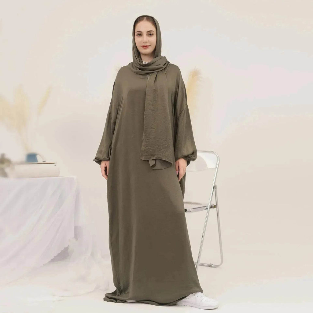 New ArabMiddle East Dubai Turkey Abaya dress Simple Plain Abaya 2025