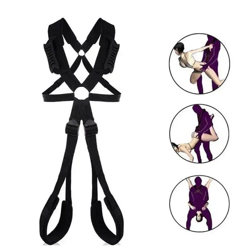 Swing Love Pose Harness BDSM Bondage Restraint for Men