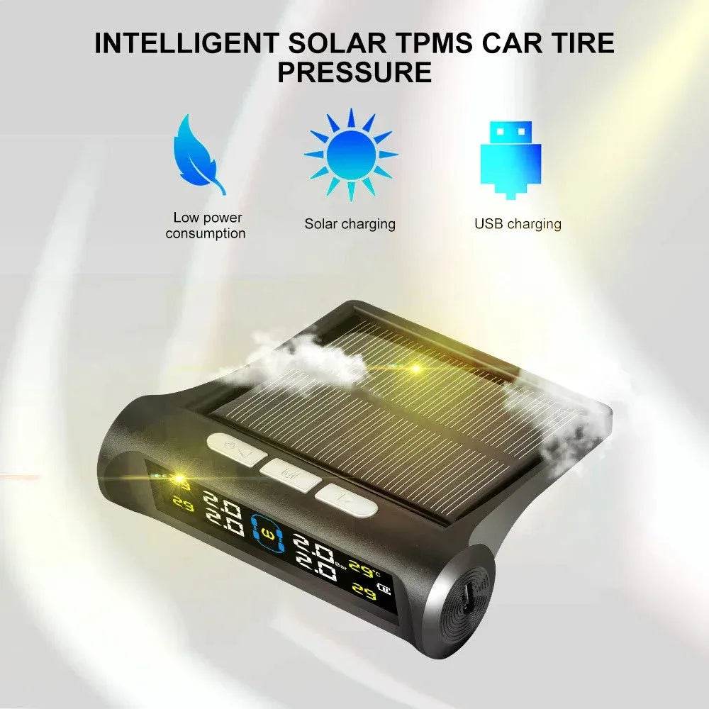 Automobile Vehicle Intelligent Power USB Tire Pressure sensor Monitoring System