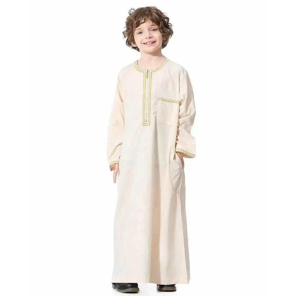 Arab Middle Eastern Teen Boy Robe