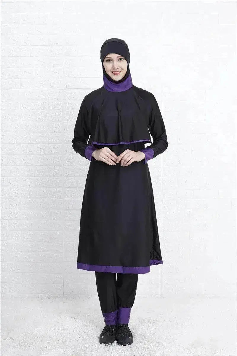 Arab  One Piece Swimsuit Women's Long Sleeve Swimsuit