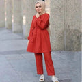 Arab girl Arab  plus size two-piece suit