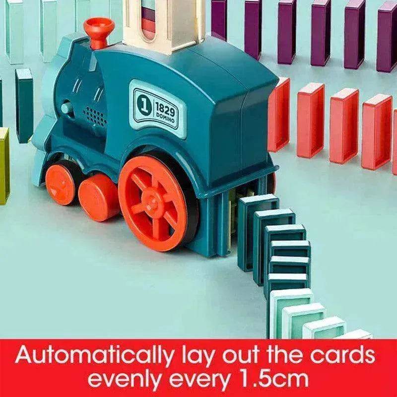 Building Blocks Train Toy Baby Car Puzzle Automatic Release
