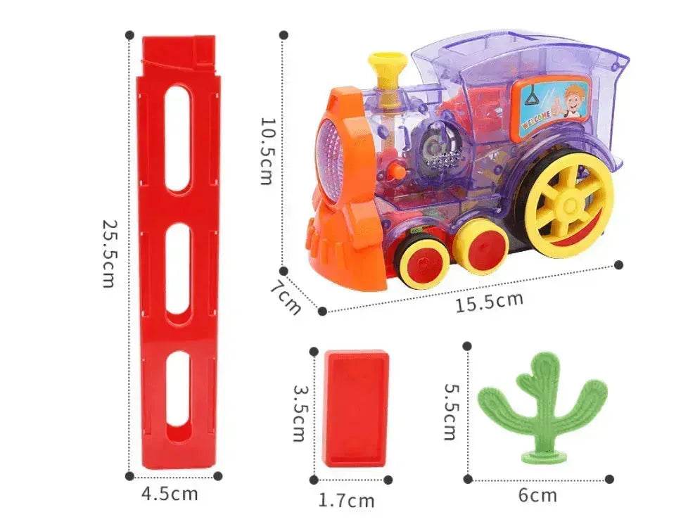 Building Blocks Train Toy Baby Car Puzzle Automatic Release