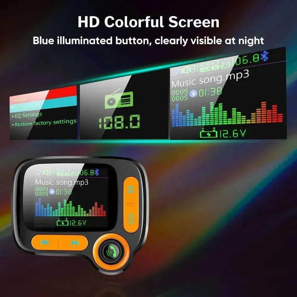 Car Bluetooth Multi Function Player With Large Color Screen