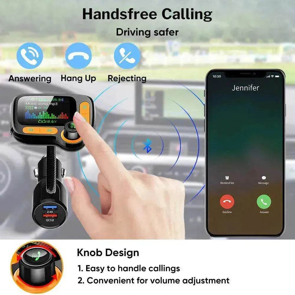 Car Bluetooth Multi Function Player With Large Color Screen