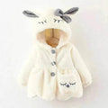Cartoon Coat Hooded Baby Girl Toddler Fur