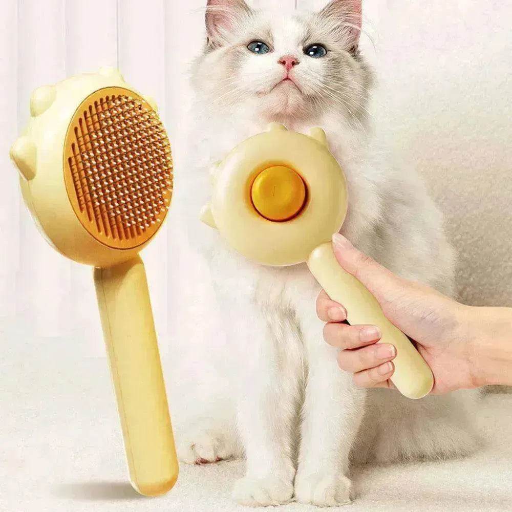 Cat Comb Massage Hair Removal Brush Grooming Scratcher