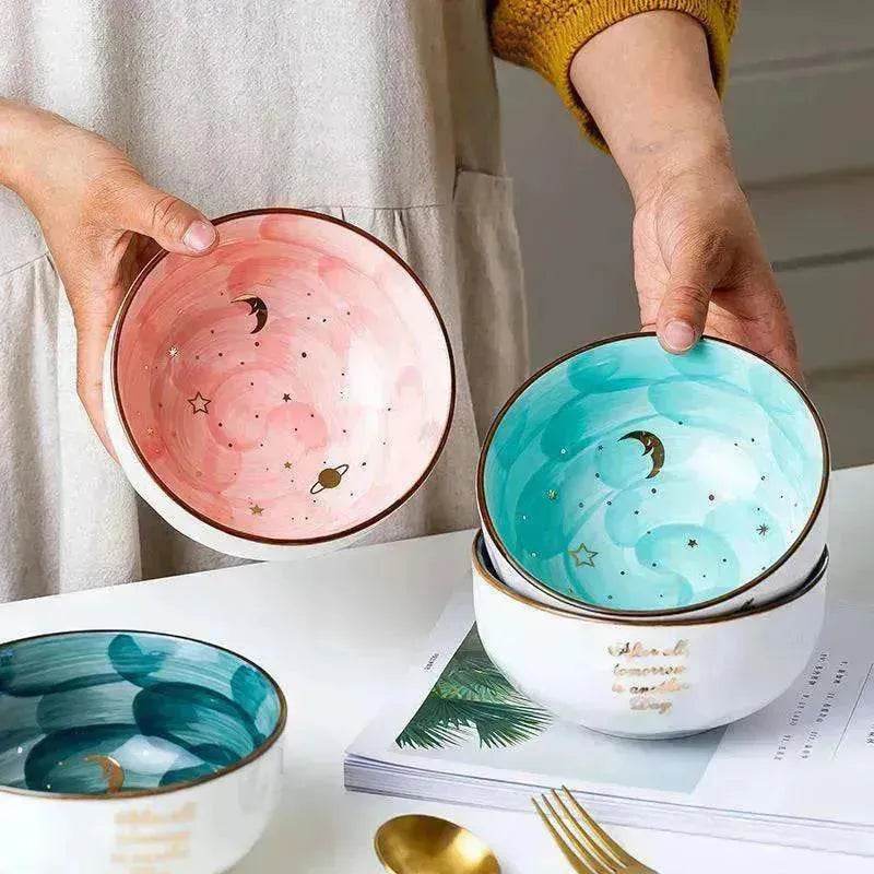 Ceramic Breakfast Salad & Eating Bowl