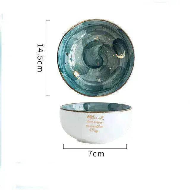 Ceramic Breakfast Salad & Eating Bowl