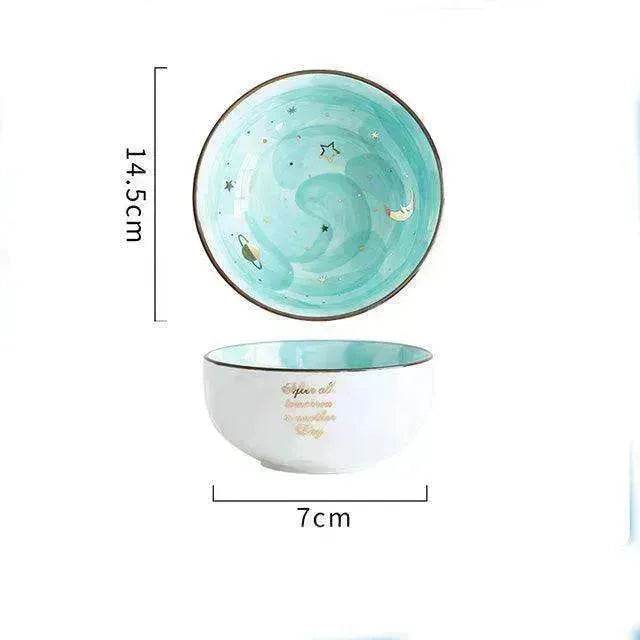 Ceramic Breakfast Salad & Eating Bowl