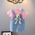 Children's Two Pieces Shorts Skirt For Girls