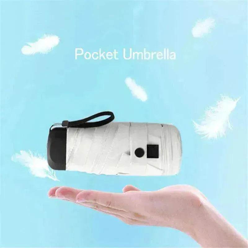 Compact UV-Proof Mini Umbrella: Windproof & Durable