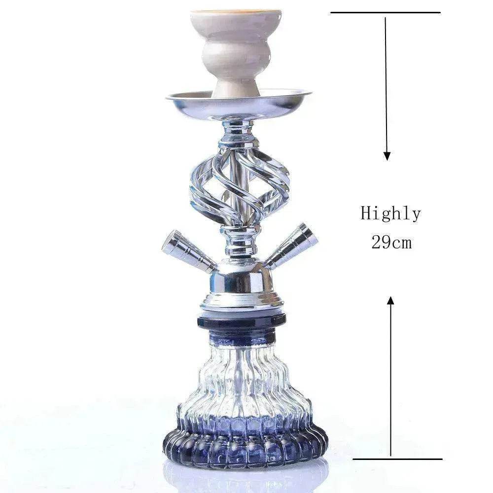 Double pipe Stainless steel  Arabian hookah