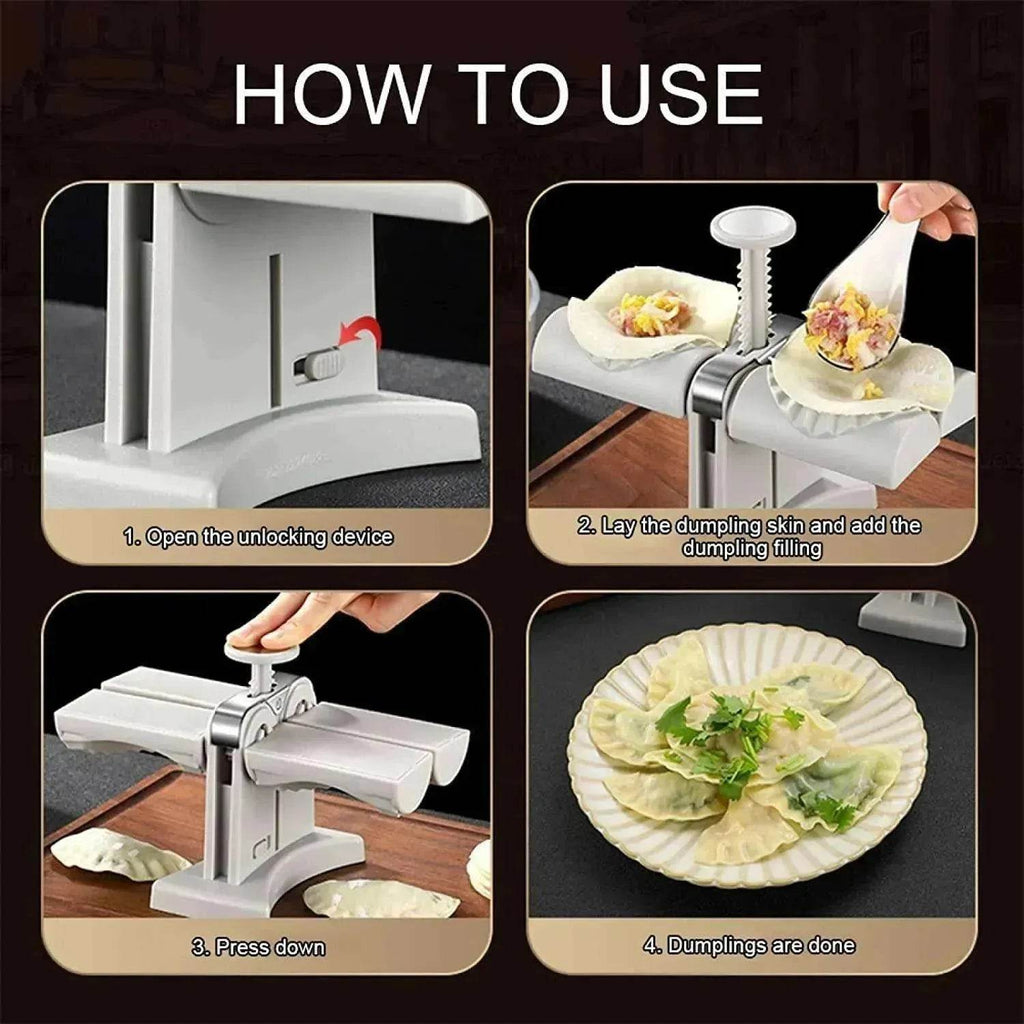 Dual-End Dumpling Mold: Easy Kitchen Tool