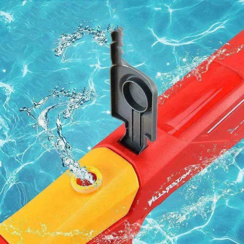 Electric Water Gun Shark Toy: High Pressure Outdoor Beach Fun!