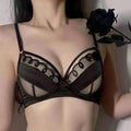 European And American Ultra-thin Pure Desire Gathering Bra