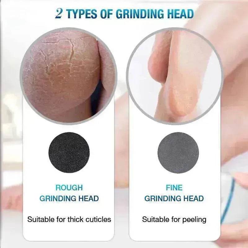 Exfoliate Dead Skin Callus Remover Heel Electric Vacuum Foot Grinder File Machine