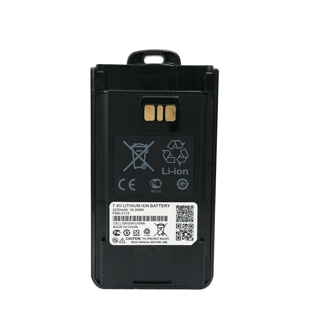 fnb-v113li fnb-v113 li-ion 2200mah battery for vertex standard yaesu vx-451 vx-454 vx-459 evx-530 evx 531 evx-534 evx-539 radio