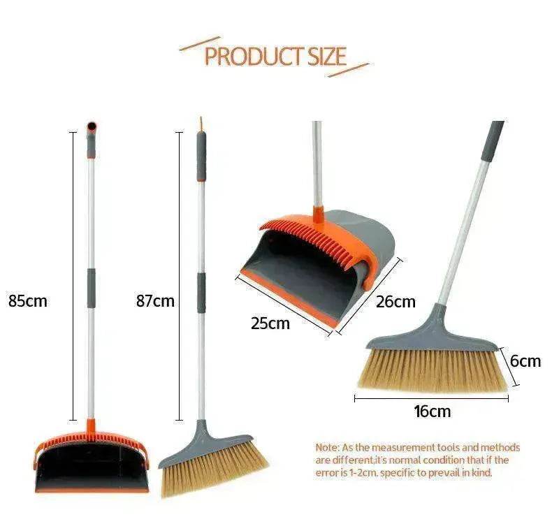 Fashionable Foldable Broom-Dustpan Set: House Helper