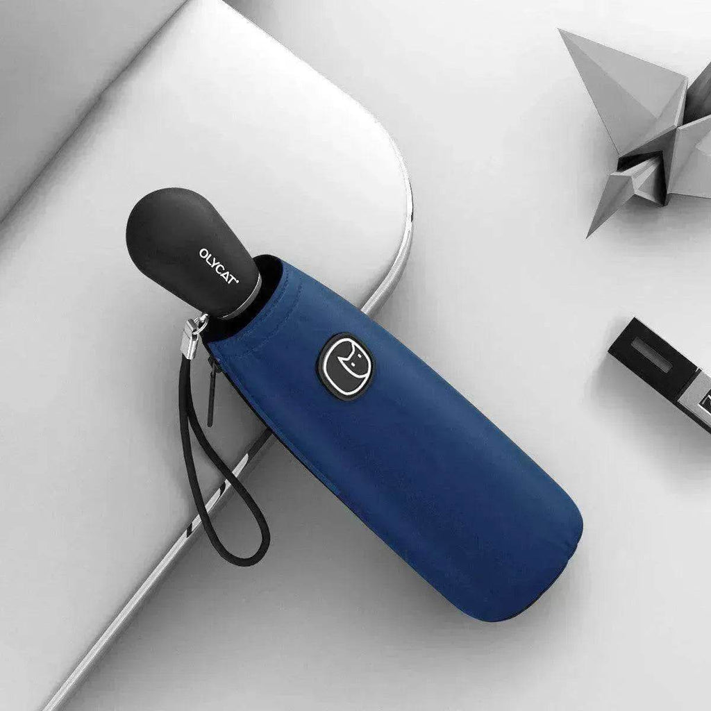 Folding baseball sun umbrella
