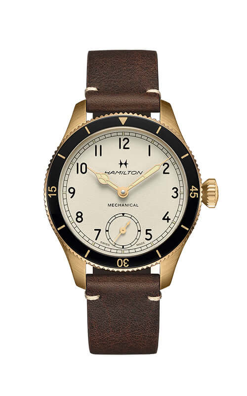 Hamilton Khaki Aviation Pilot Pioneer Mechanical Bronze 43mm Watch H76709510