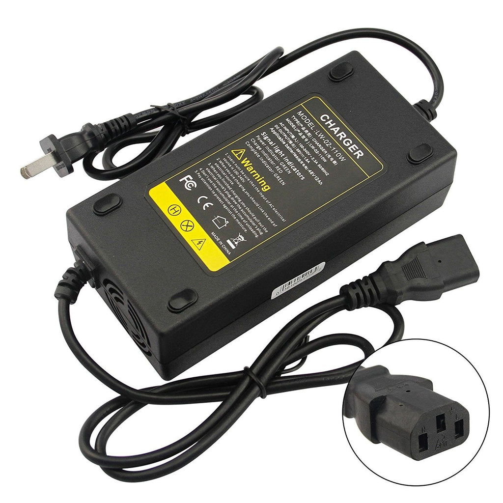 3 holes with an ac female plug connector electric scooter charger electric scooter electric motorcycle electric wheelchair(59v 2.5a)