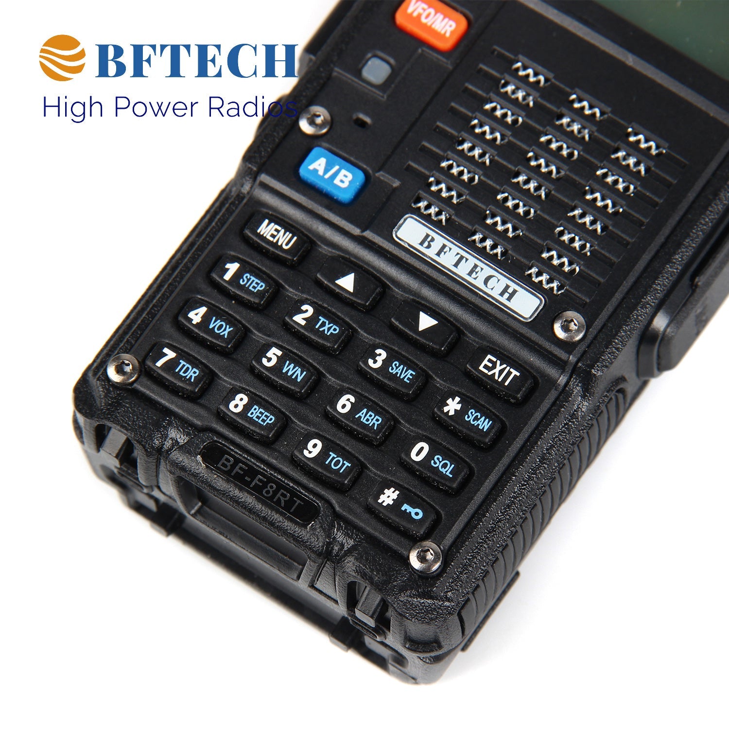BFTECH BF-F8RT(UV-5R 4rd Gen, Model:UV-5X) 8-Watt Dual Band Two-Way Radio(2-pcs)