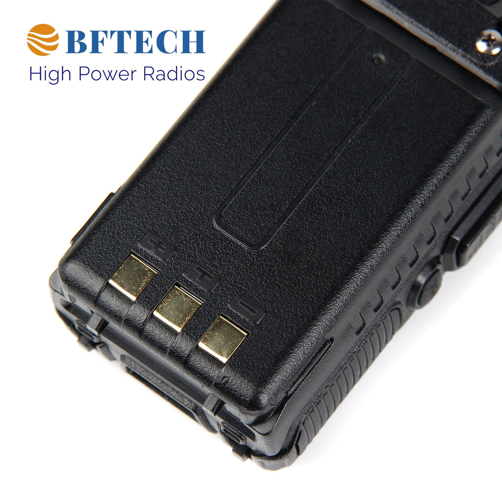 BFTECH BF-F8RT(UV-5R 4rd Gen, Model:UV-5X) 8-Watt Dual Band Two-Way Radio With high gain na-772r stretchable antenna