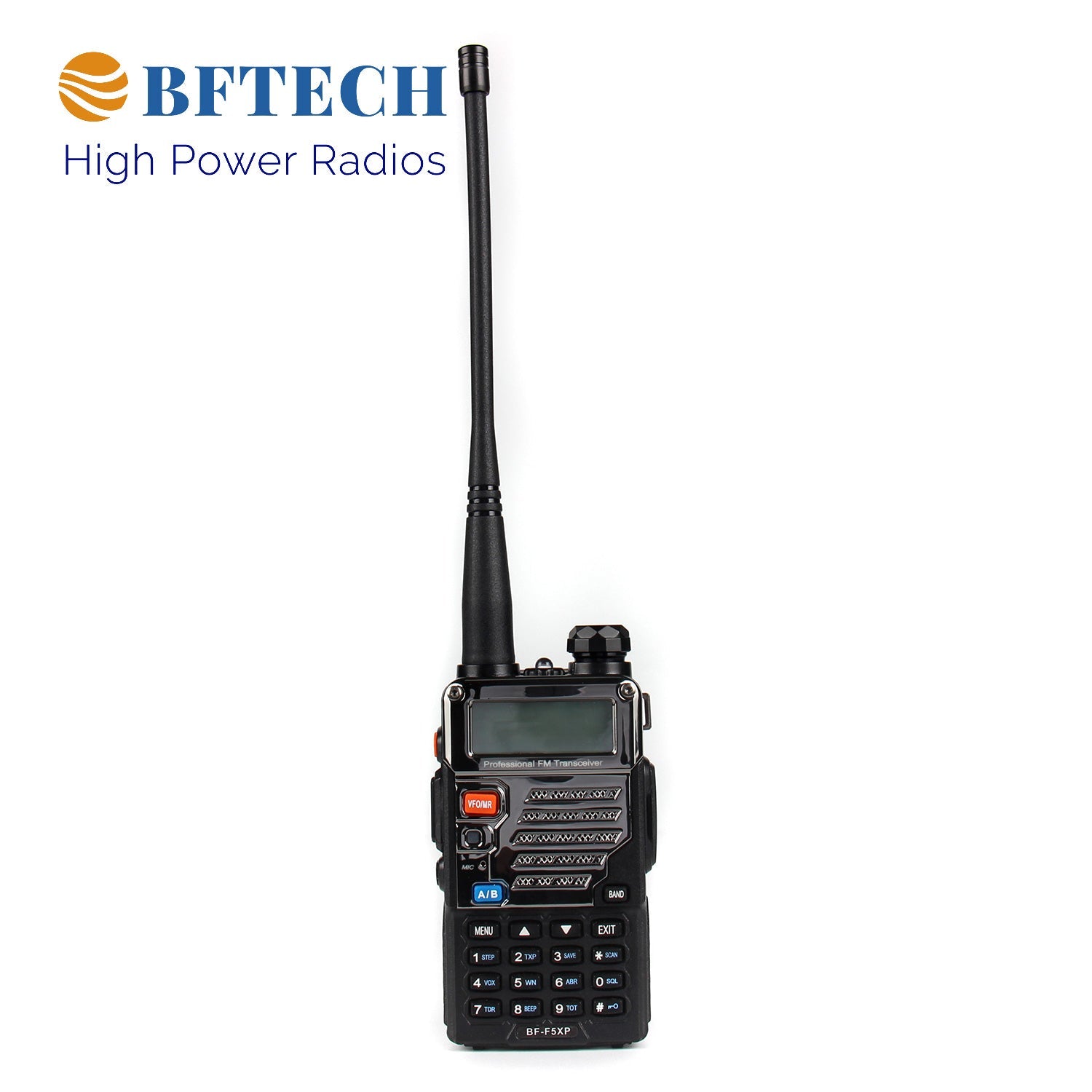 BFTECH BF-F5XP 5 watt dual band radio: vhf/uhf amateur (ham) portable two-way radio (ic certified:25769-bfuv8988)