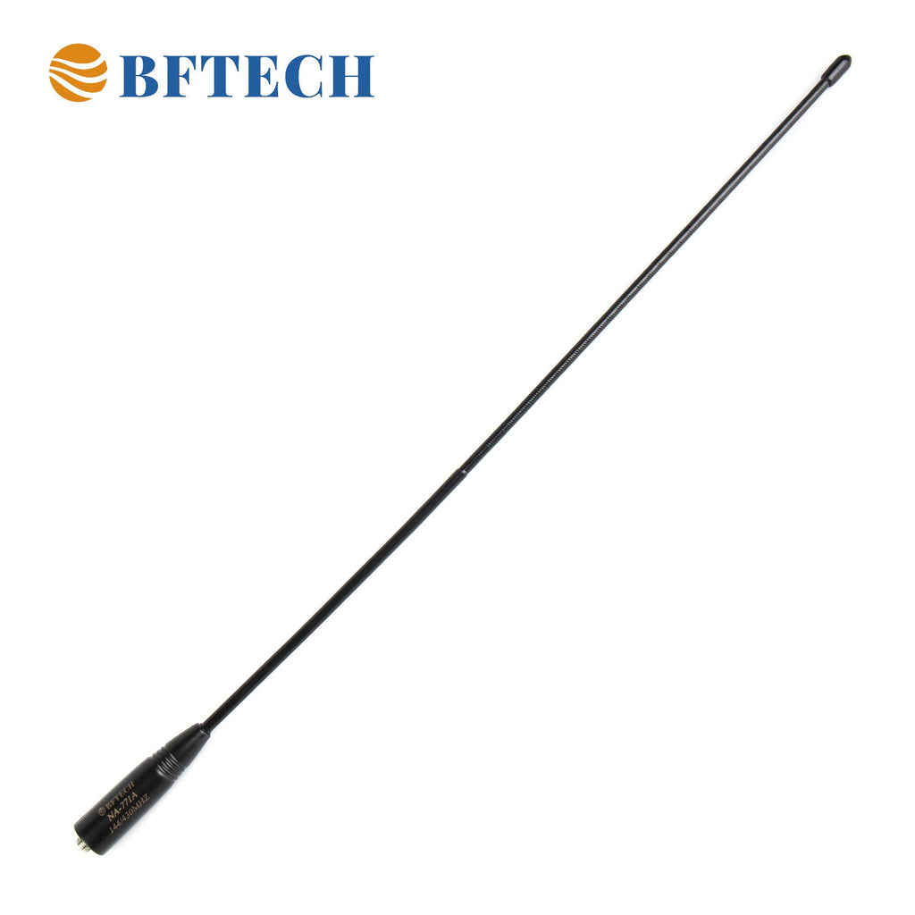 bftech na-771 a 15.6-inch dual band antenna (144/430mhz) sma female high gain handheld antenna