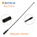 bftech na-771 a 15.6-inch dual band antenna (144/430mhz) sma female high gain handheld antenna