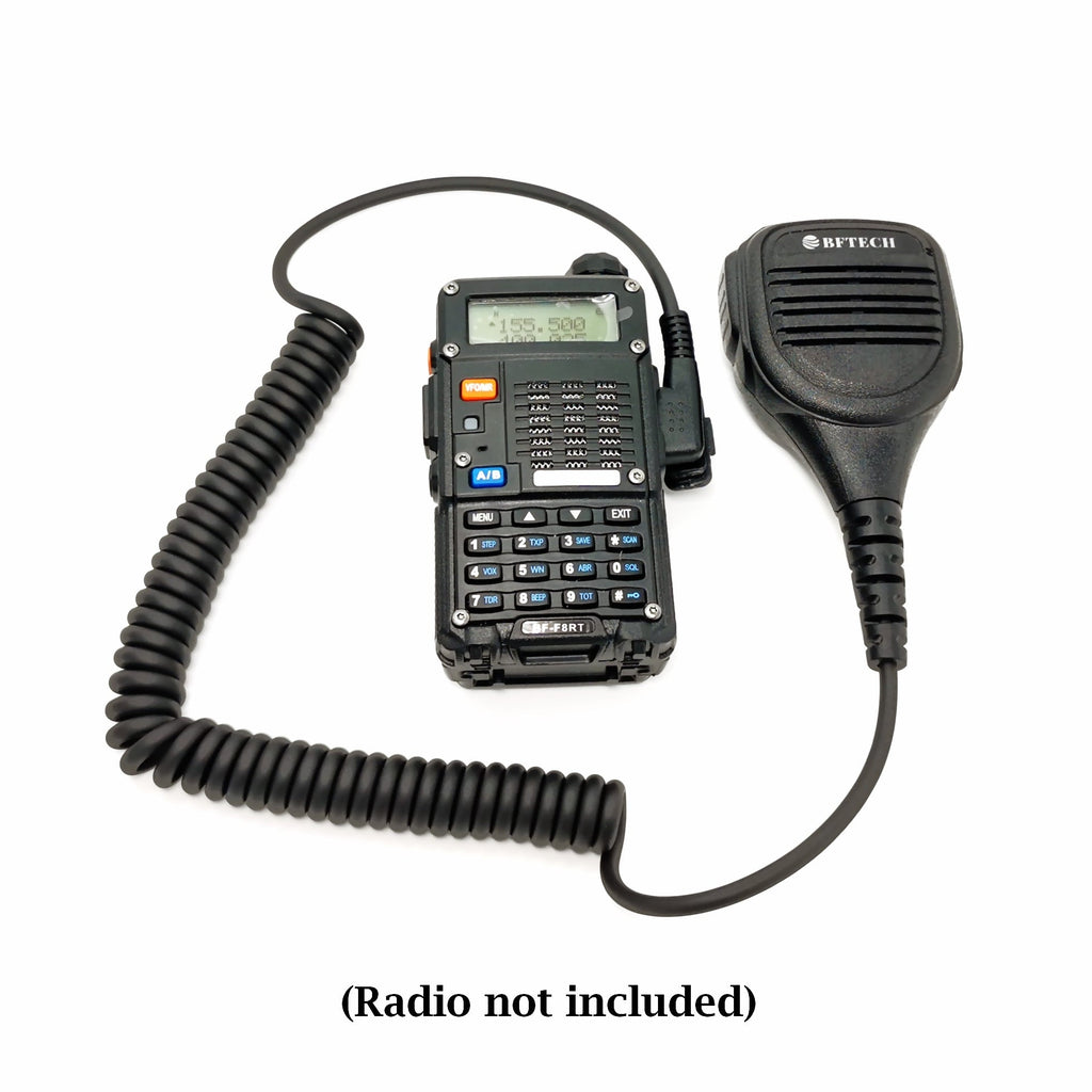 BTECH MC301 Platinum Series ip54 rainproof shoulder speaker mic for baofeng,bftech, kenwood radios