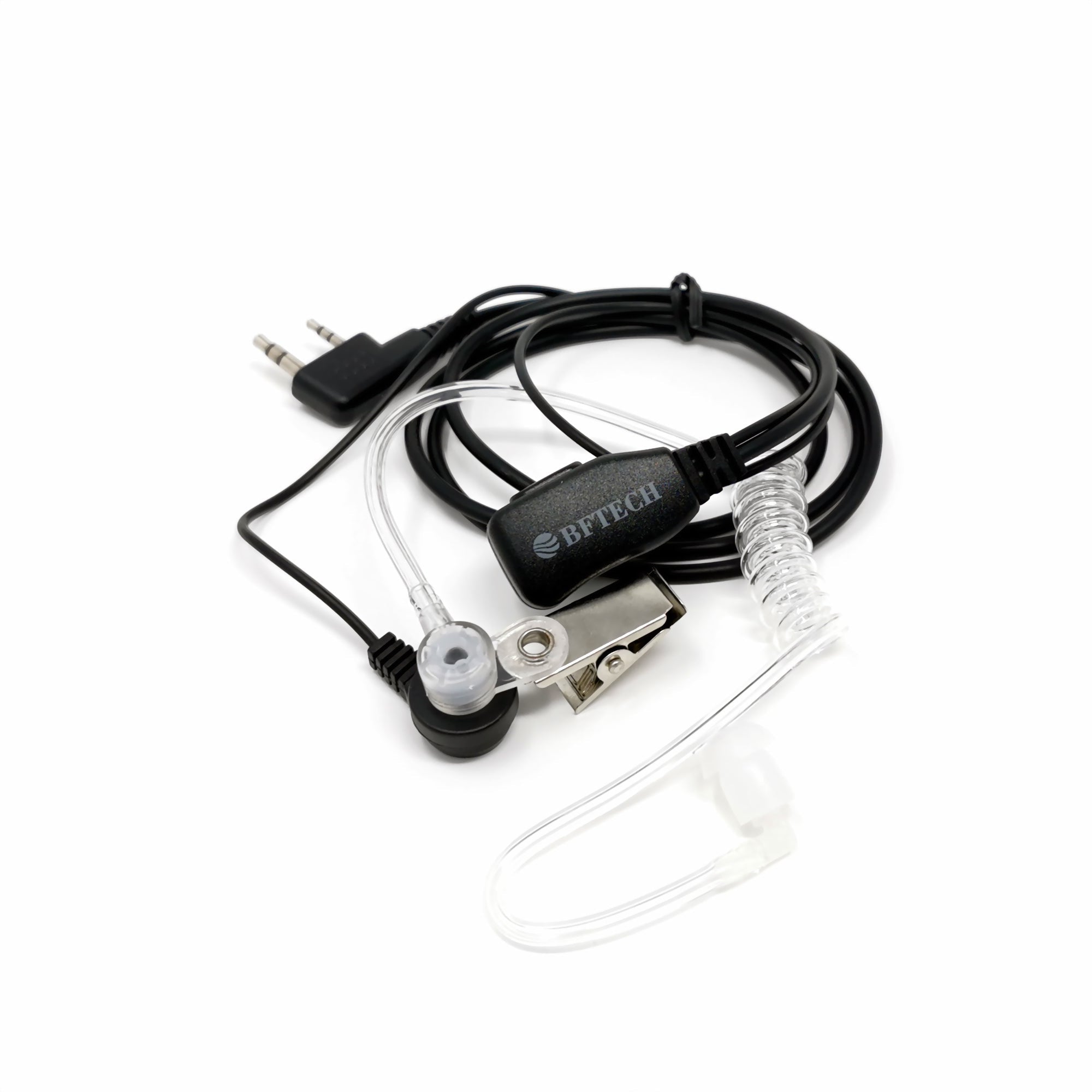 BFTECH HP-1000 2 pin ptt mic covert acoustic tube earpiece headset for kenwood tyt baofeng uv5r 888s retevis bftech f8rt radio