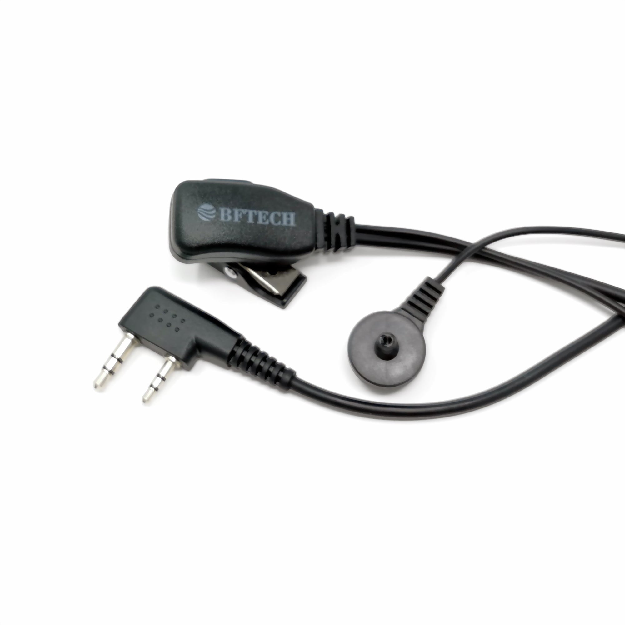BFTECH HP-1000 2 pin ptt mic covert acoustic tube earpiece headset for kenwood tyt baofeng uv5r 888s retevis bftech f8rt radio