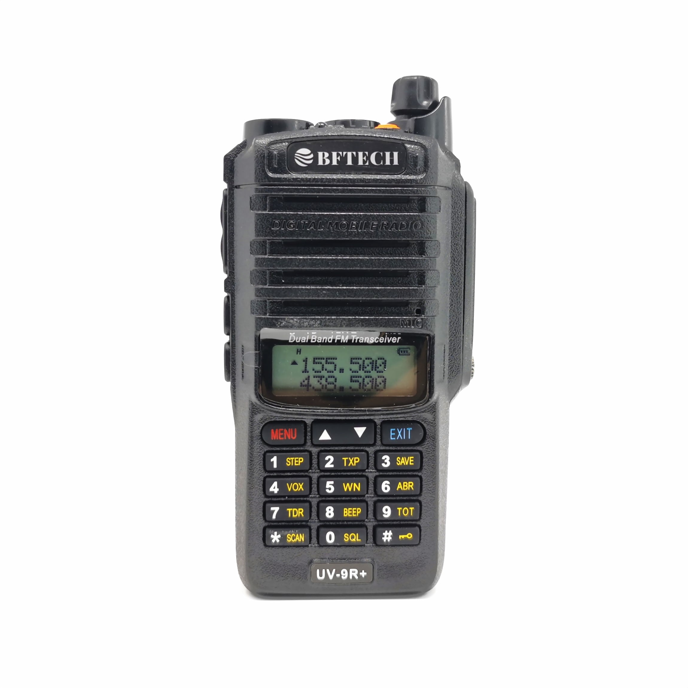 BFTECH UV-9R+ Handheld Walkie Talkie 8W uhf vhf uv dual band ip67 waterproof two way radio