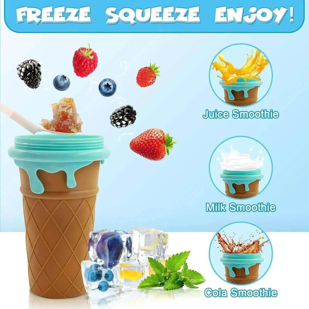 Large Capacity Slushy Cup - Homemade Juice & Smoothie Maker