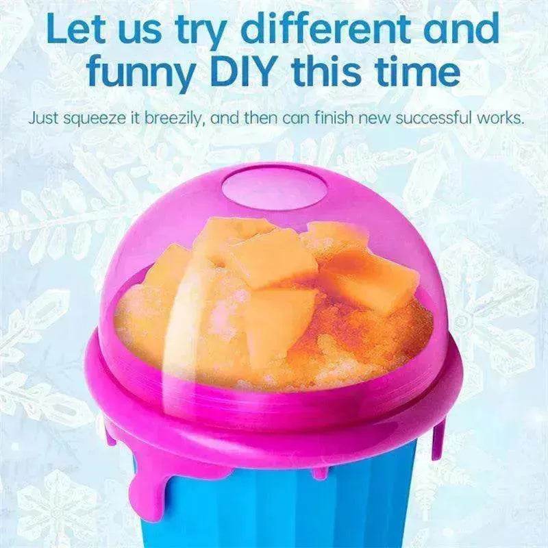Large Capacity Slushy Cup - Homemade Juice & Smoothie Maker