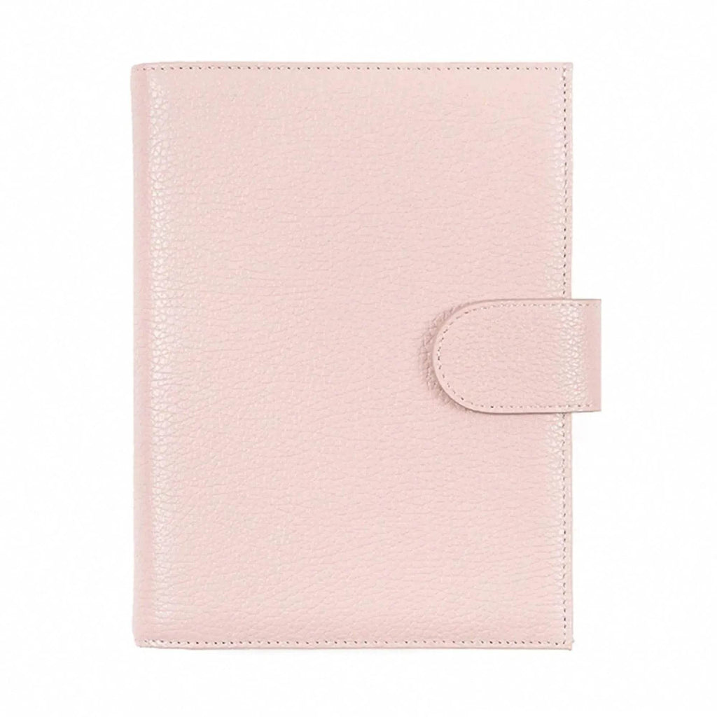 Leather Notebook Lychee Pattern Head Layer Cowhide A6 Loose-Leaf Diary