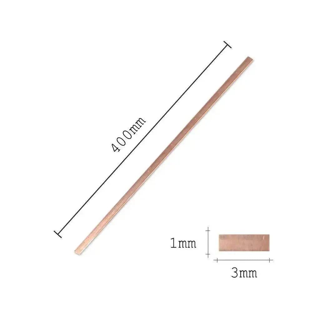 Long Copper 40CM wide 3MM welding bars