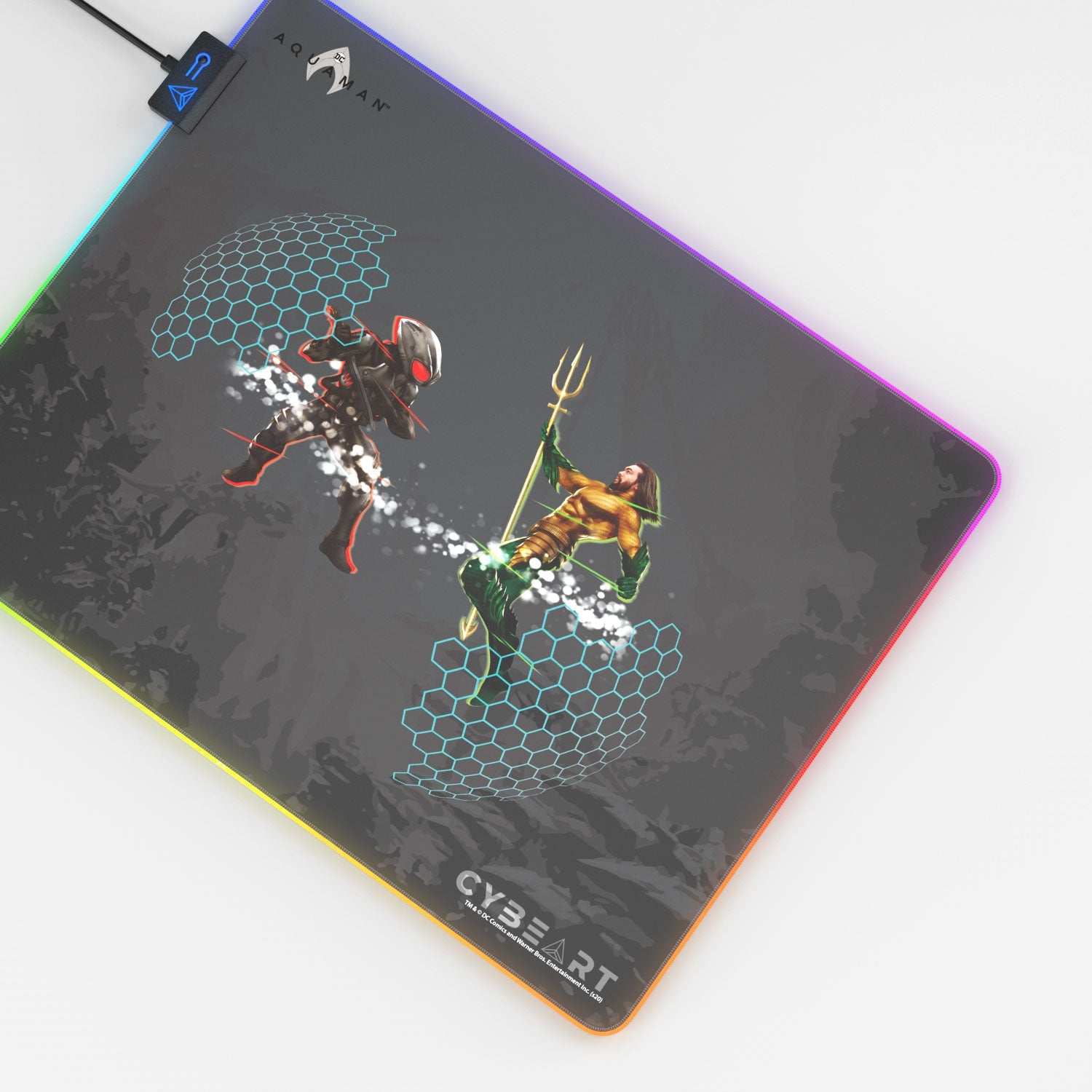 Aquaman Vs. Black Manta Gaming Mouse Pad