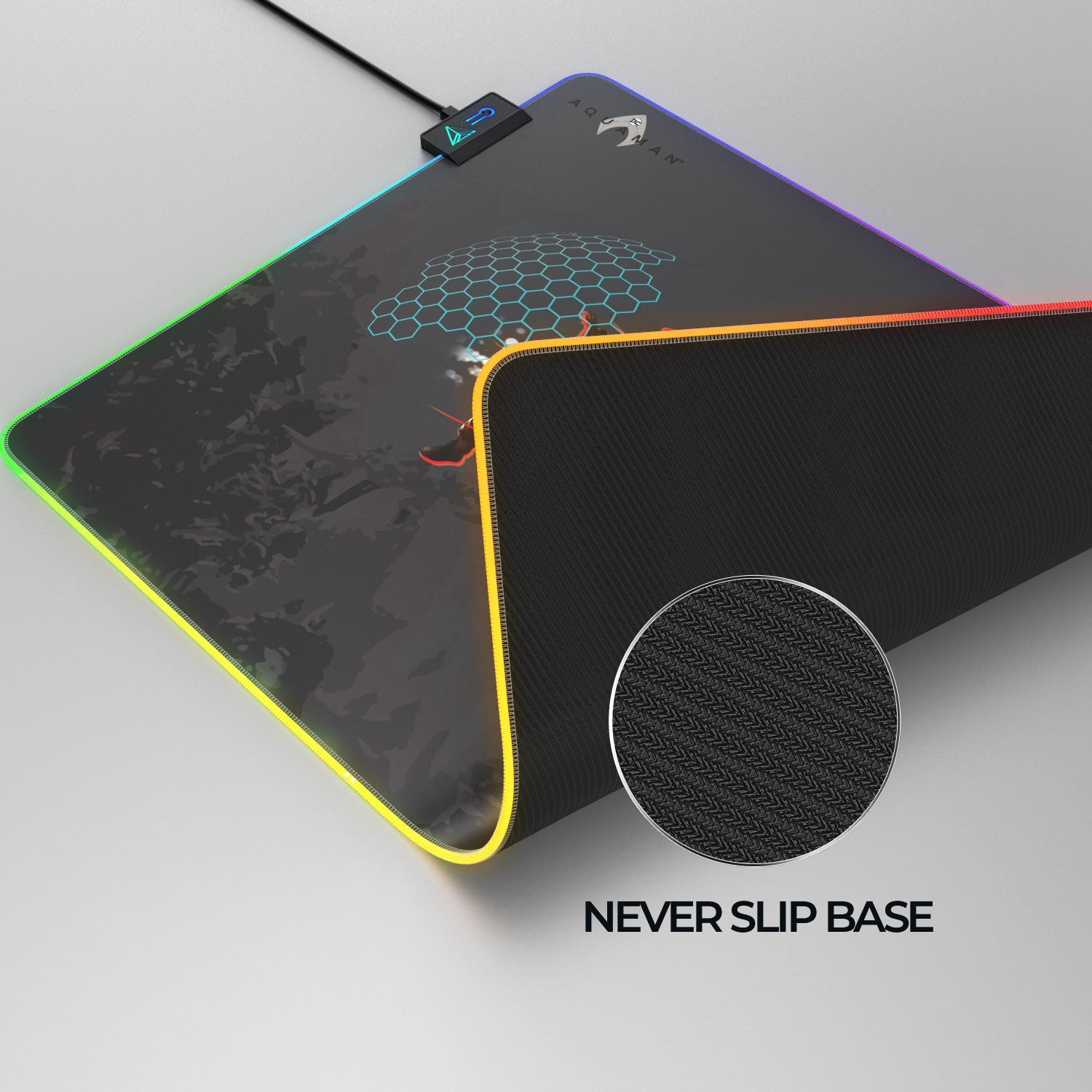 Aquaman Vs. Black Manta Gaming Mouse Pad