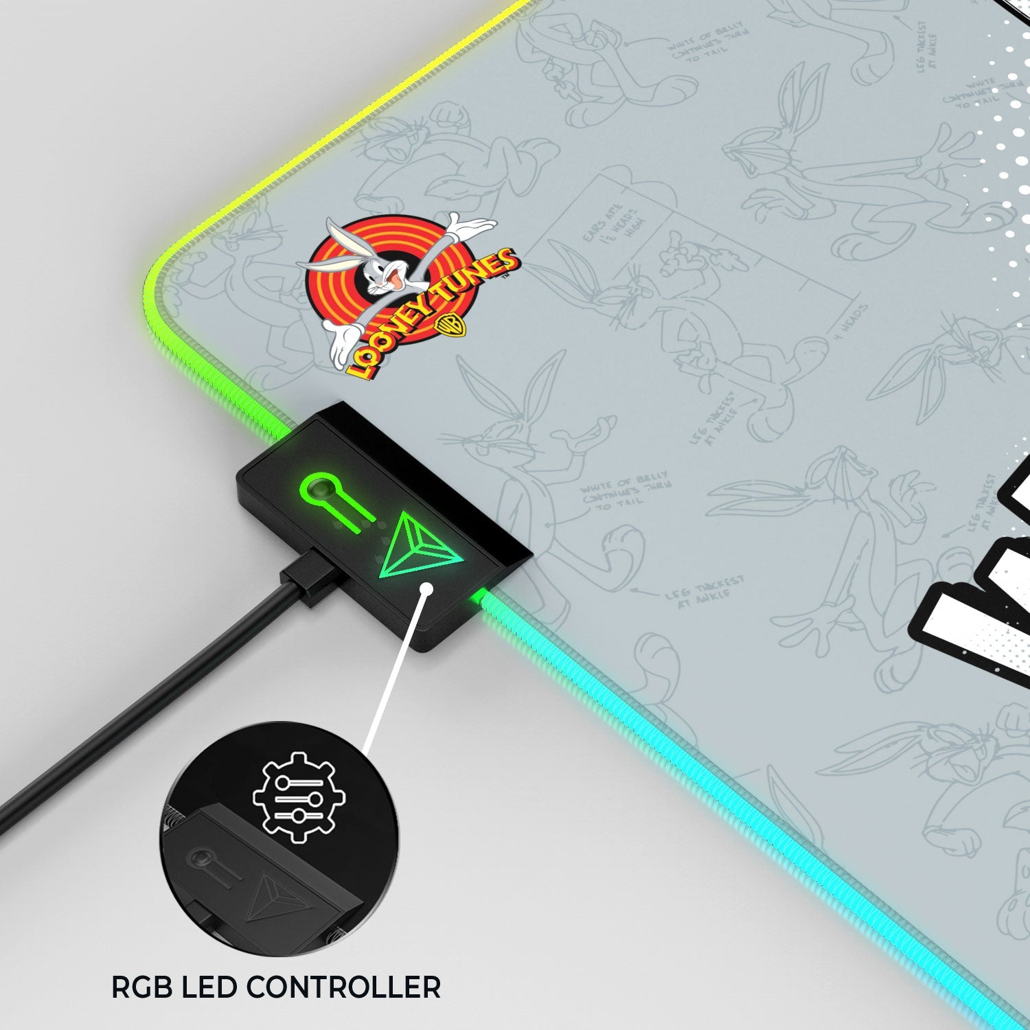 Bugs Bunny Gaming Mouse Pad