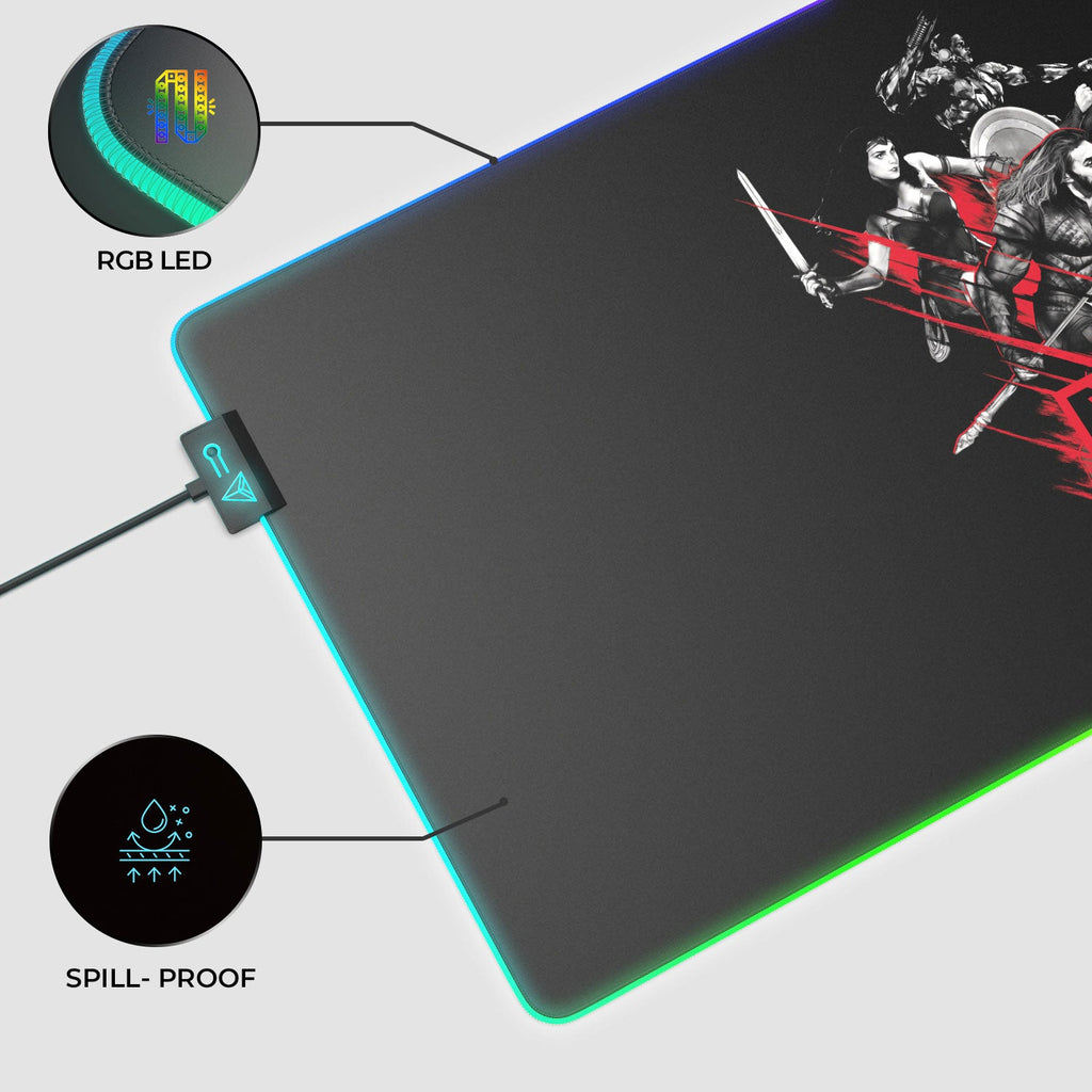 Justice League - Ready For Fight Gaming Mouse Pad