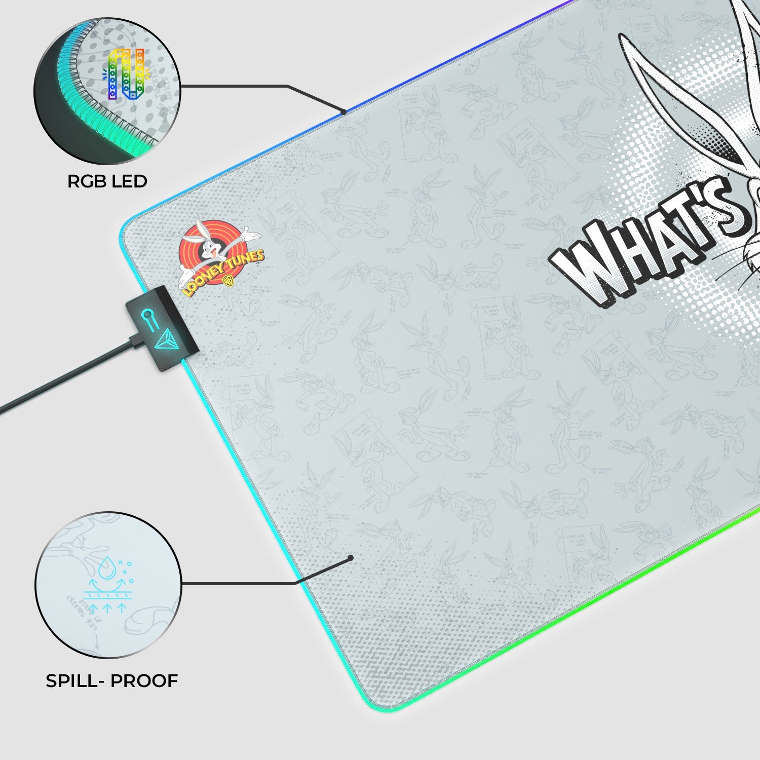 Bugs Bunny Gaming Mouse Pad