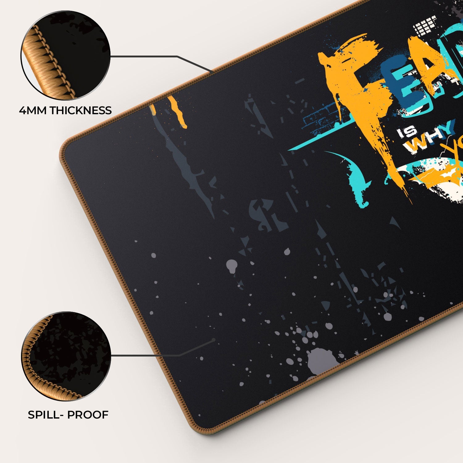 Batman - Fear Is Why You Fail Gaming Mouse Pad