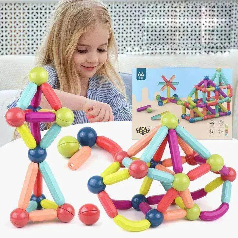 Magnetic Building Blocks for Kids: Fun Toy Magnets
